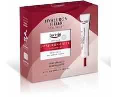 Eucerin HYALURON FILLER + VOLUME-LIFT DAY CREAM FOR NORMAL TO COMBINATION SKIN, 2-PIECE SET