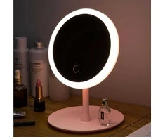 Kosmetinis veidrodis su LED apšvietimu, 18 cm