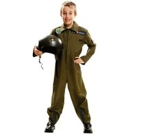 Kostiumas vaikams My Other Me Top Gun 5-6 metų Orlaivio pilotas