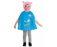 Peppa Pig Riethmuller Europe George'o Cape'o vaikiškas kostiumas 4-6 metų amžiaus