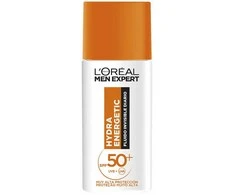 L'Oreal MEN EXPERT hydra energetic fluido invisible diario SPF50+ 50 ml