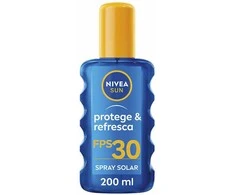 "Nivea Sun Protect - Refresh" SPF30 purškiklis 200ml