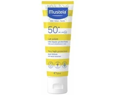 Mustela Baby Spf50+ Very High Protection Sun Lotion itin aukštos apsaugos nuo saulės losjonas kūdikiams 40ml