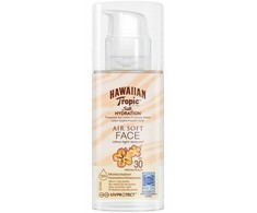 Hawaiian Tropic Silk Hydration Air Soft FACE Losjonas veidui SPF30 50ml.