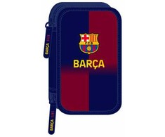 Safta Krepšys F.C. Barcelona Mėlyna Kaštoninė 12,5 x 19,5 x 5,5 cm 37 Dalys