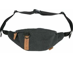 TRIXIE 28860, Unisex, Shoulder bag, Juodas, Zipper, Zip pocket, Pilkas