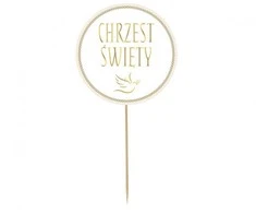 Krikštynų Chrzest ≈öwiƒôty torto puošmena 14 cm