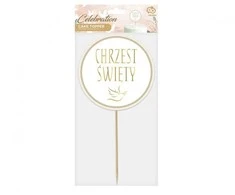 Krikštynų Chrzest ≈öwiƒôty torto puošmena 14 cm