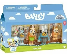 Bluey figūrėlių rinkinys Laikas desertui 4 vnt