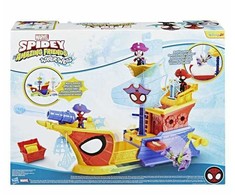 Hasbro SPIDER-MAN SPIDEY AND HIS AMAZING FRIENDS Rinkinys „Superherojų laivas“