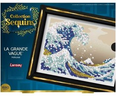 Mattel Sequin picture La grande vague SEA WAVE Sequin embroidery 1680 pcs ZA6711