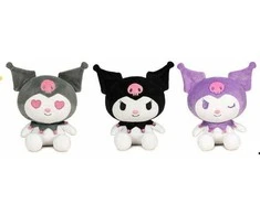 HELLO KITTY Kuromi pliušinis žaislas, 16 cm, asort., 760025752