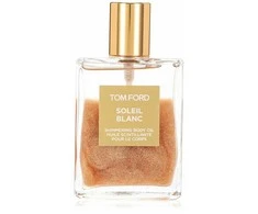 Tom Ford Soleil Blanc - blizgučių kūno aliejus (rožių auksinis), 100 ml