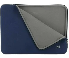 Krepšys Mobilis Mobilis 049022 torba na laptop 40,6 cm (16") Dėklas kieszeniowe Pilka, Granatowy (marynarski)