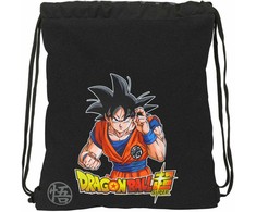 Safta Kuprinė su virvutėmis Dragon Ball Combat Juoda 35 x 40 x 1 cm