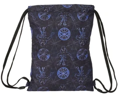 Kuprinė su virvutėmis Spider-Man Attack Juoda 26 x 34 x 1 cm