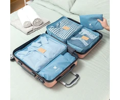 Lagaminų krepšių dėklas Luggan InnovaGoods 6 Dalys