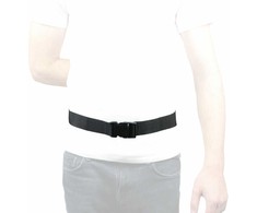 Mobilis minkštas diržas - 40 mm - plastikinė sagtis / užsegimas - 70–135 cm