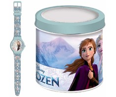 Laikrodis kūdikiams Frozen FROZEN 2 - TIN BOX Ø 33 mm