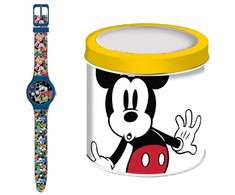 Laikrodis kūdikiams Mickey Mouse MICKEY MOUSE - TIN BOX Ø 33 mm