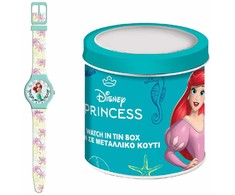 Laikrodis kūdikiams The Little Mermaid LITTLE MARMAID - TIN BOX Ø 33 mm