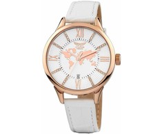 Laikrodis AVIATOR AVW8636L14. Kwarcowy, Kolor balta. Kobieta.
