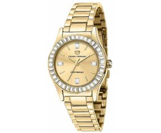 Laikrodis CHIARA FERRAGNI R1953102501. Kwarcowy, Kolor auksinė. Kobieta.