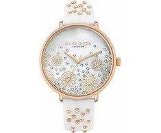 Laikrodis DAISY DIXON DD111WRG. Kwarcowy, Kolor balta. Kobieta.