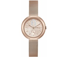 Laikrodis FURLA WW00013007L3. Kwarcowy, Kolor rožinė. Kobieta.