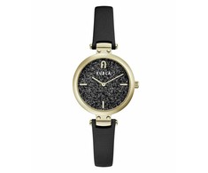 Laikrodis FURLA WW00018009L2. Kwarcowy, Kolor juoda. Kobieta.