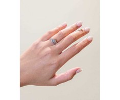 Biżuteria GUESS JUBR04671JWR. Pierścionek, Kolor pilka. Kobieta.