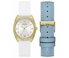 Laikrodis GUESS GW0691L2. Kwarcowy, Kolor balta. Kobieta.