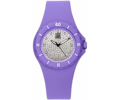 Laikrodis moterims Light Time SILICON STRASS (Ø 36 mm)