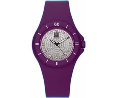 Laikrodis moterims Light Time SILICON STRASS (Ø 36 mm)