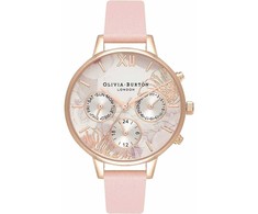 Laikrodis OLIVIA BURTON OB16CGS07. Kwarcowy, Kolor rožinė. Kobieta.