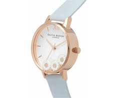 Laikrodis OLIVIA BURTON OB16CH04. Kwarcowy, Kolor balta. Kobieta.