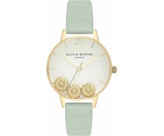 Laikrodis OLIVIA BURTON OB16CH17. Kwarcowy, Kolor balta. Kobieta.