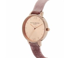 Laikrodis OLIVIA BURTON OB16DE03. Kwarcowy, Kolor rožinė. Kobieta.