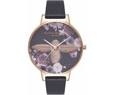 Laikrodis OLIVIA BURTON OB16EM02. Kwarcowy, Kolor juoda. Kobieta.