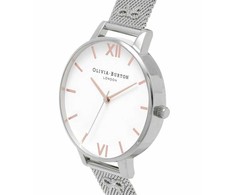 Laikrodis OLIVIA BURTON OB16ES10. Kwarcowy, Kolor balta. Kobieta.
