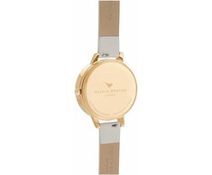 Laikrodis OLIVIA BURTON OB16GD37. Kwarcowy, Kolor smėlio spalva. Kobieta.