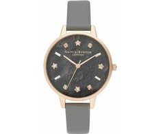 Laikrodis OLIVIA BURTON OB16GH11. Kwarcowy, Kolor juoda. Kobieta.