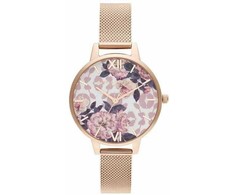 Laikrodis OLIVIA BURTON OB16LP01. Kwarcowy, Kolor raudona. Kobieta.