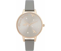 Laikrodis OLIVIA BURTON OB16PQ03. Kwarcowy, Kolor pilka. Kobieta.
