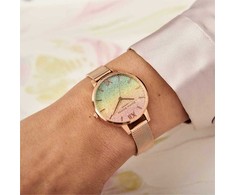 Laikrodis OLIVIA BURTON OB16RB18. Kwarcowy, Kolor raudona. Kobieta.