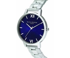 Laikrodis OLIVIA BURTON OB16SH02. Kwarcowy, Kolor mėlyna. Kobieta.