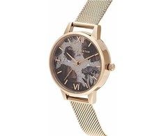 Laikrodis OLIVIA BURTON OB16SP21. Kwarcowy, Kolor rožinė. Kobieta.