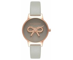 Laikrodis OLIVIA BURTON OB16VB04. Kwarcowy, Kolor pilka. Kobieta.