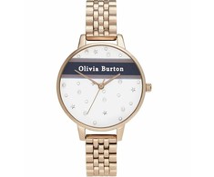 Laikrodis OLIVIA BURTON OB16VS06. Kwarcowy, Kolor balta. Kobieta.