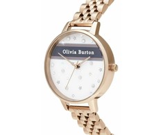 Laikrodis OLIVIA BURTON OB16VS06. Kwarcowy, Kolor balta. Kobieta.